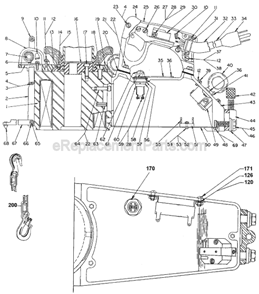 Part Location Diagram of 5140012-53 DeWALT Chain